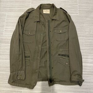 Velvet by Graham and Spencer Olive Green Utility Jacket